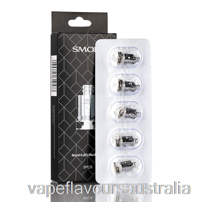 Vape Flavours Australia SMOK NORD Replacement Coils 0.6ohm Nord Mesh Coils
